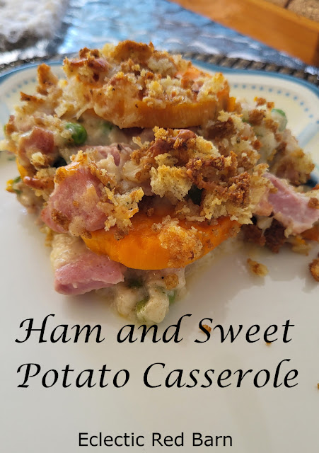 Ham and Potato Casserole. Share NOW. #main dish, sweet potatoes, casserole
